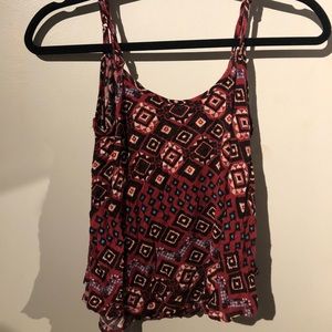 Patterned Tank Top